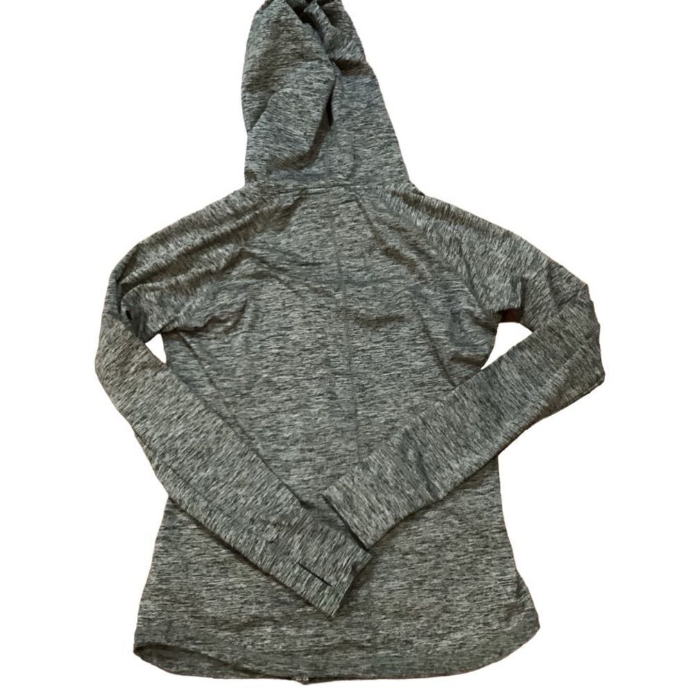NFL Team Apparel Gray Carolina Panthers Football Recovery Full-Zip Hoodie S - Picture 6 of 10